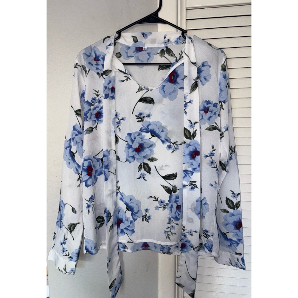 Amazon Floral Blouse - Size M